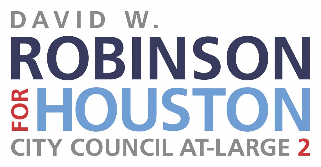 David W. Robinson Houston City Council AtLarge Position 2 Houston